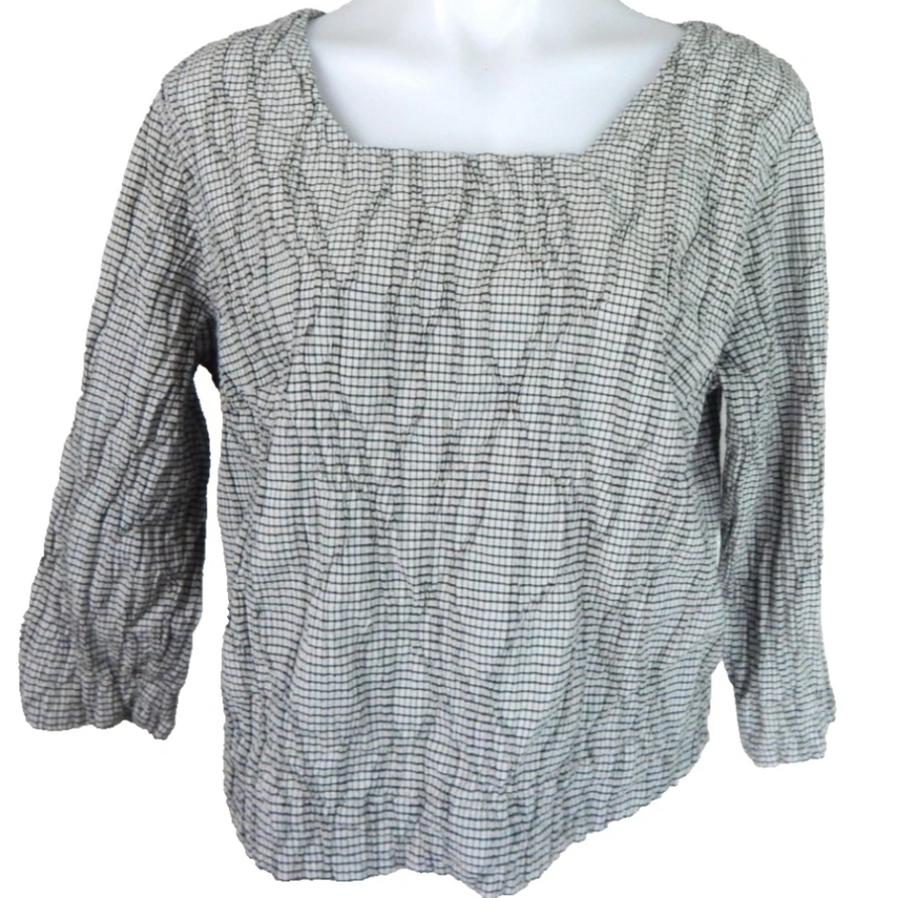 Cut Loose Textured Square Neck Top